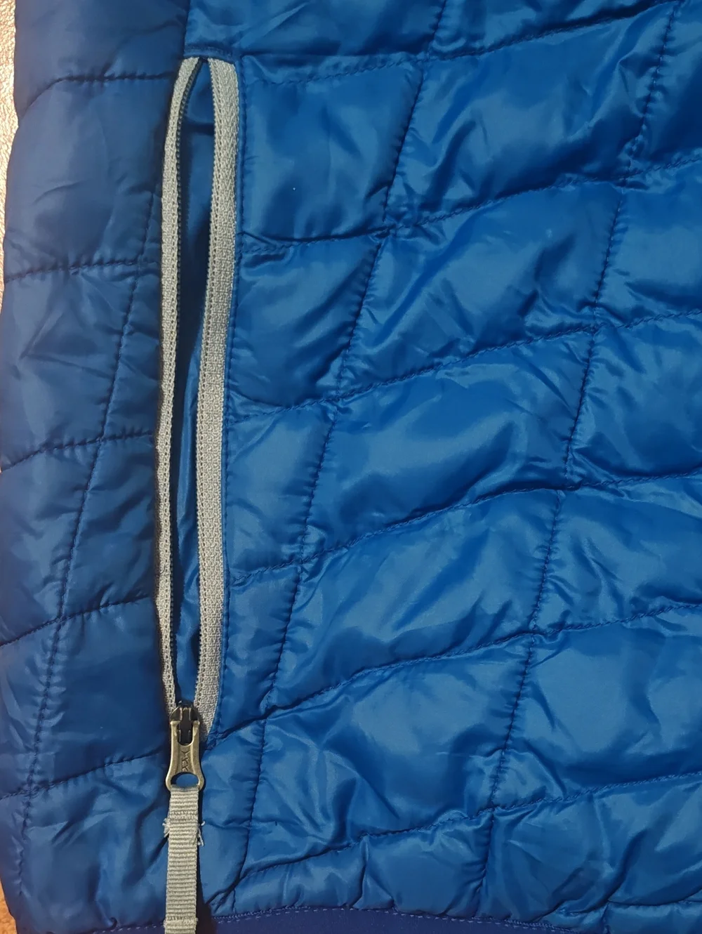 The North Face Men’s Blue Quilted Insulated Vest
